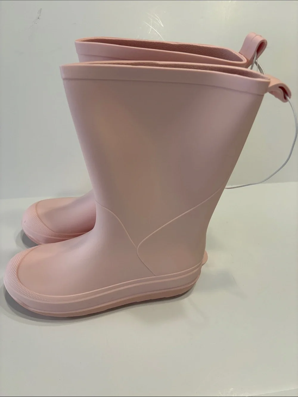 Cat & Jack Girl's Blush Pink Andy Slip-On Waterproof Rain Boots